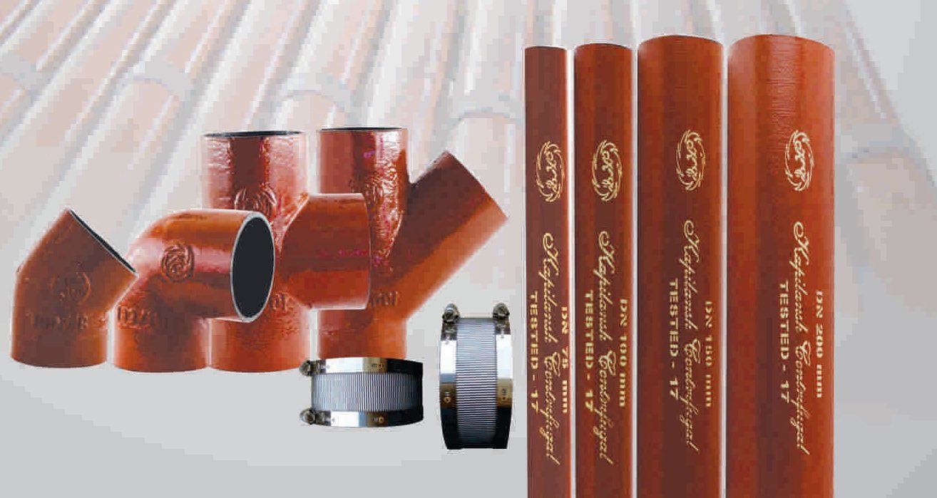 CI Hubless Pipes & Fittings IS15905